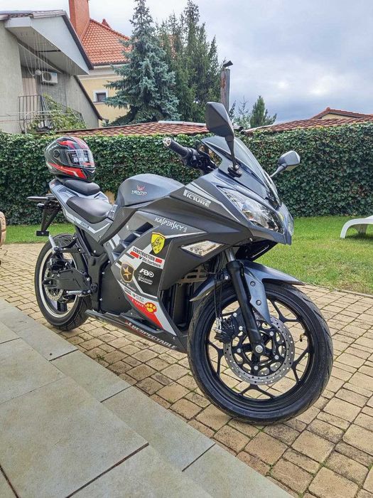 140км/ч Электромотоцикл Ninja 2950 WLi-on Електробайк Гарантія Green