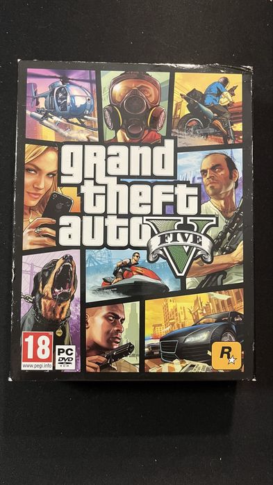 GTA V - pudełko 7DVD
