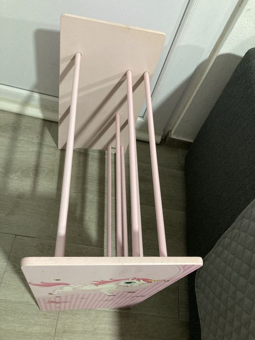 Estante/sapateira de unicórnio