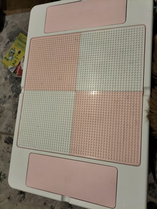 Стіл для лего, столик для лего, для творчості, для конструктора