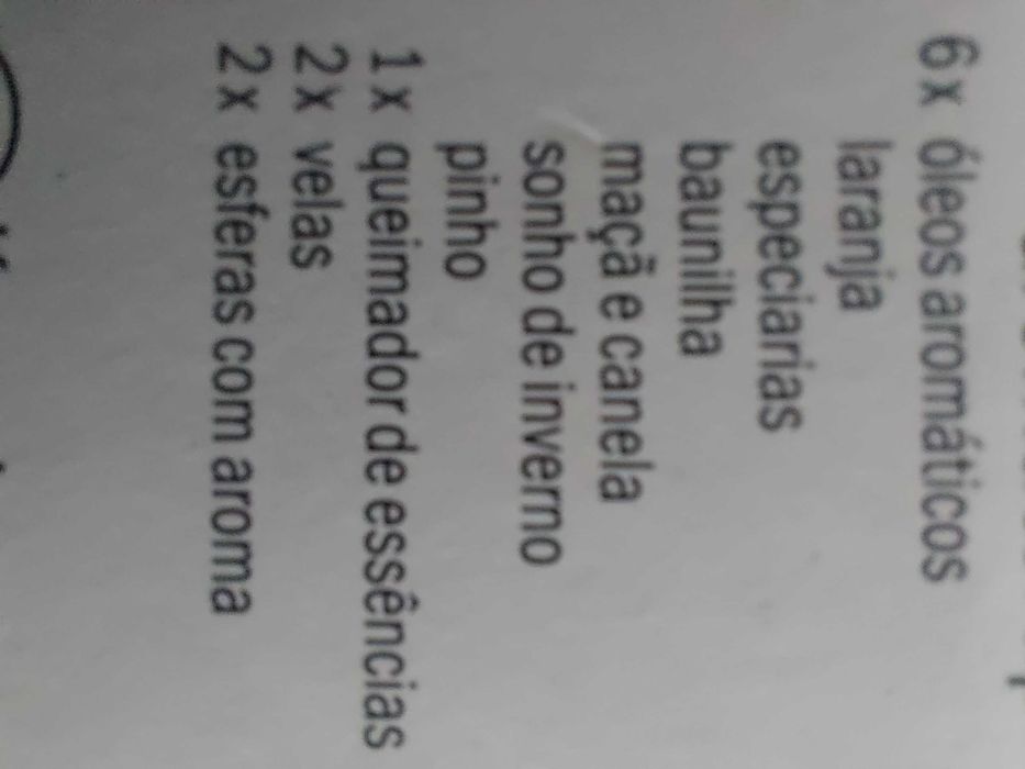 Kit 6 óleos, velas e difusores de óleos aromaterapia