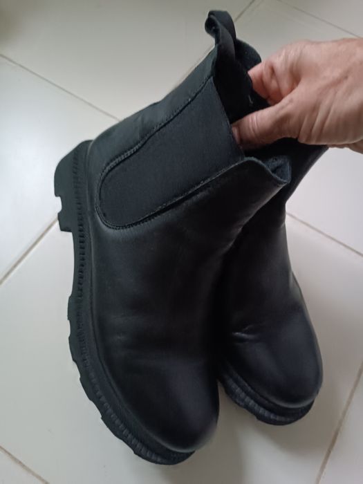 Buty damskie skórzane Bianco