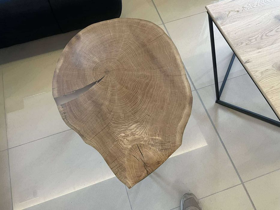 (37GR) ławy z plastra drewna, różne kształty