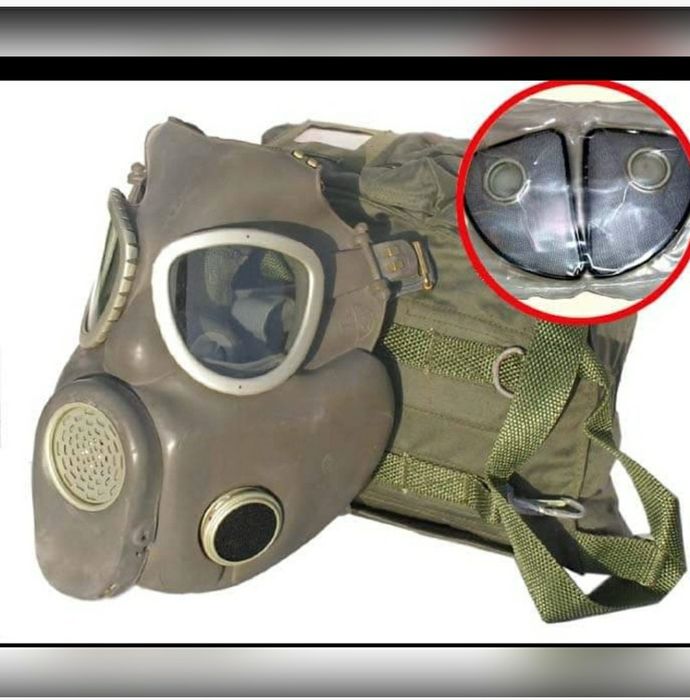 Maska buldog mp4 przeciwgazowa pgaz survival stan fabryczny