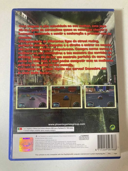 PS2 - D-unit Drift Racing