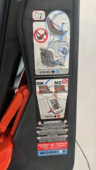 Cadeira auto Nania infantil - ótimo estado