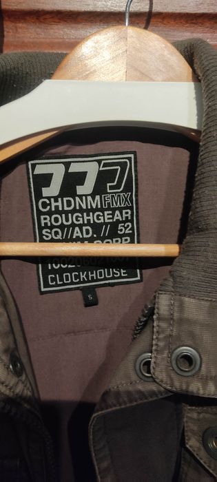 Casaco preto denim corp.