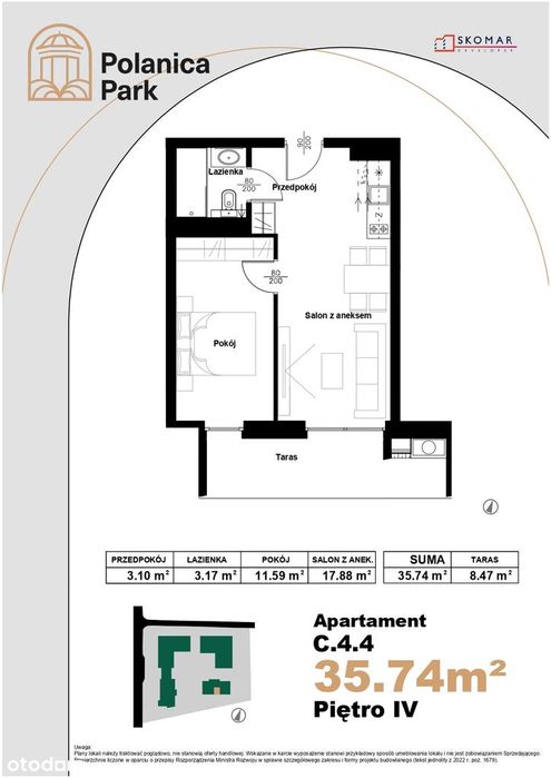 Apartament C 4_4 Polanica Park
