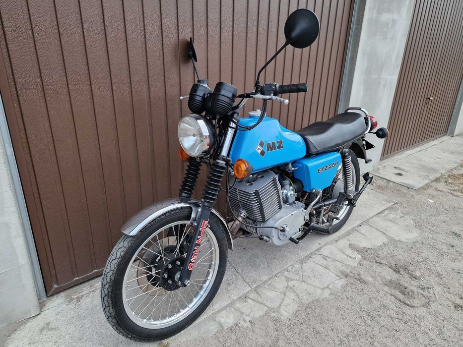 MZ ETZ 250 Ładna z DE Niebieska 83 rok