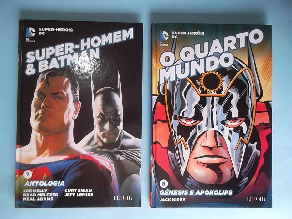Colecção SUPER-HERÓIS DC - Editora LEVOIR - 8 volumes