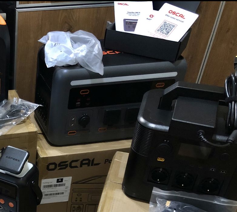 Oscal PowerMax 1800 SE 1800W Вт 1024Wh Втгод зарядна станція резервне