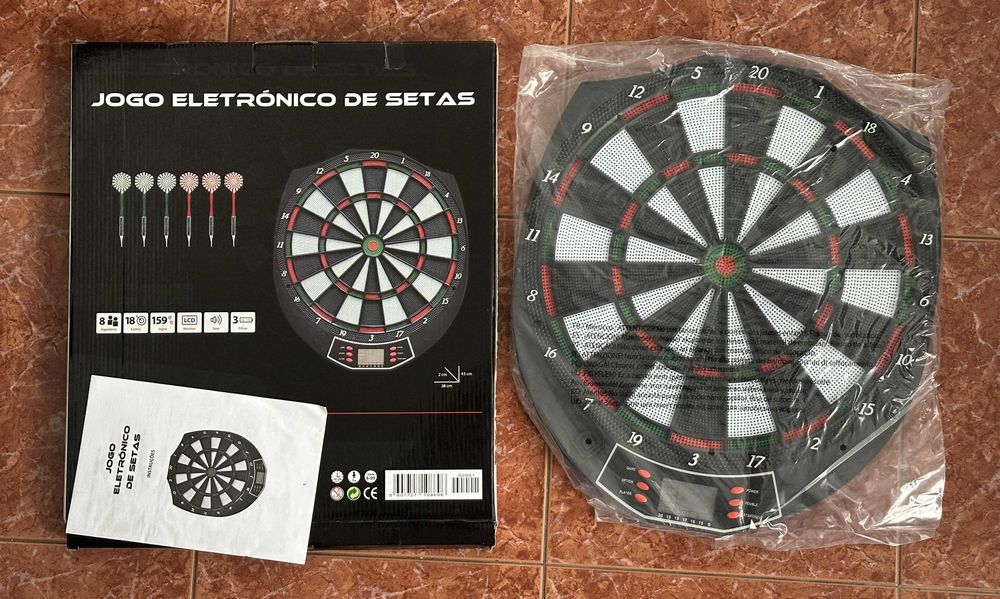 Jogo Eletrónico de Setas / Alvo de Dardos Eletrónico (NOVO)