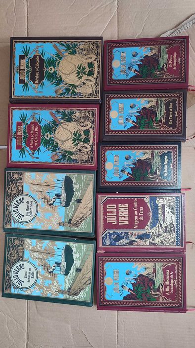 9 Livros de Júlio Verne