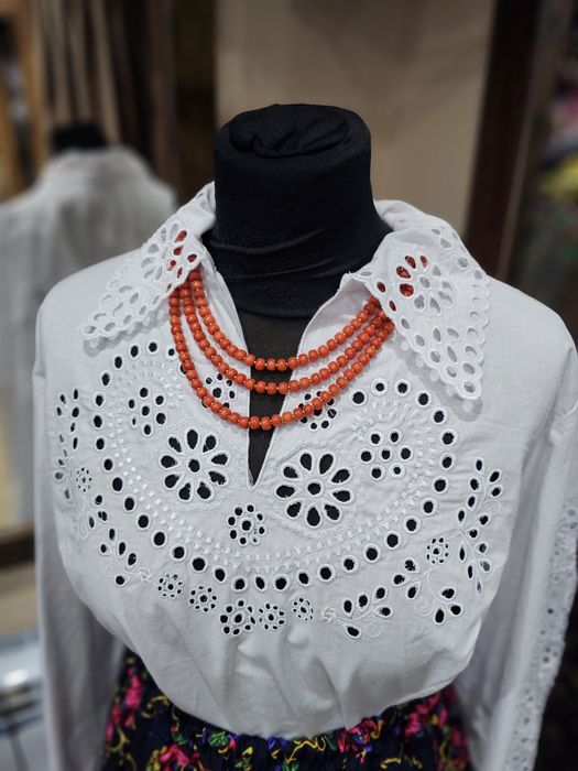 Damska koszula góralska! Bogato haftowana bluzka góralska regionalna