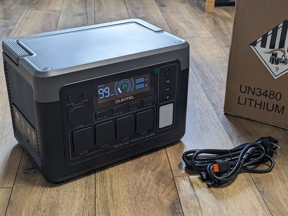 Зарядна станція OUKITEL P1000 Plus. Нова