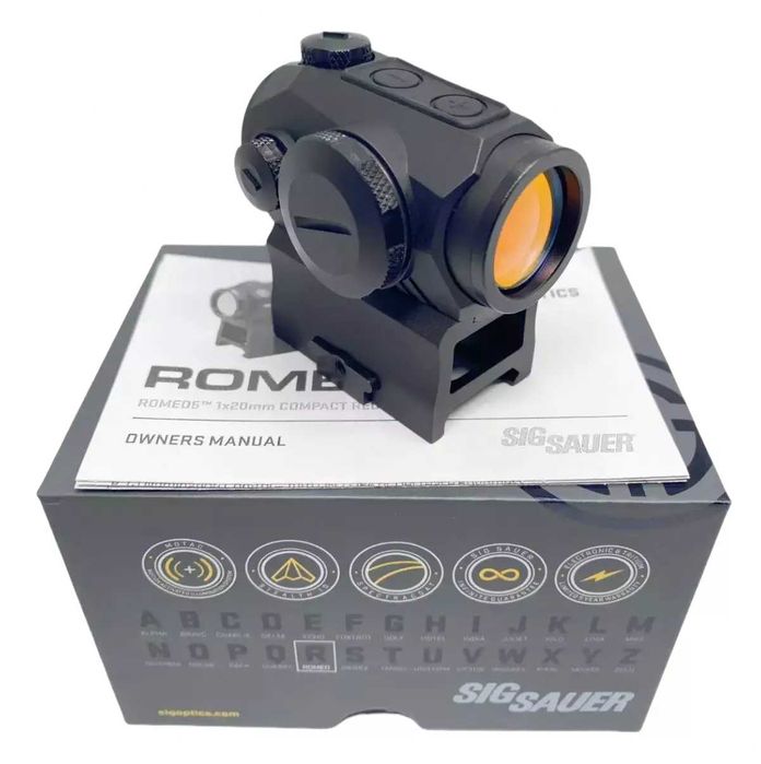 Коллиматорный прицел Sig Sauer Optics Romeo 5 коллиматор на АК М4 AR15