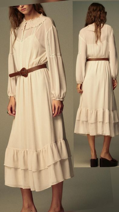 Zara sukienka boho nowa