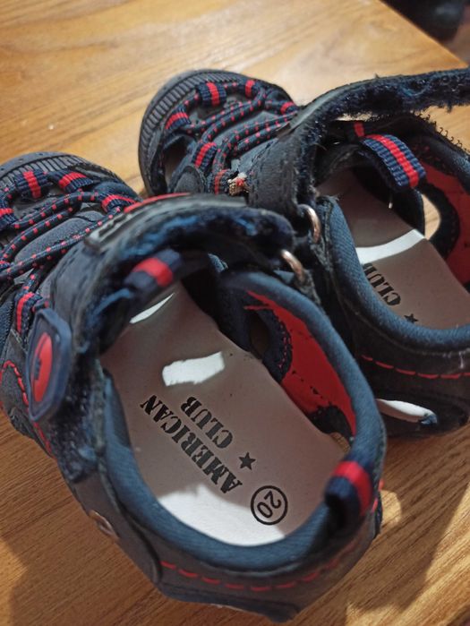 Взуття для хлопчика, сандали, American club шкіряні з супінатором