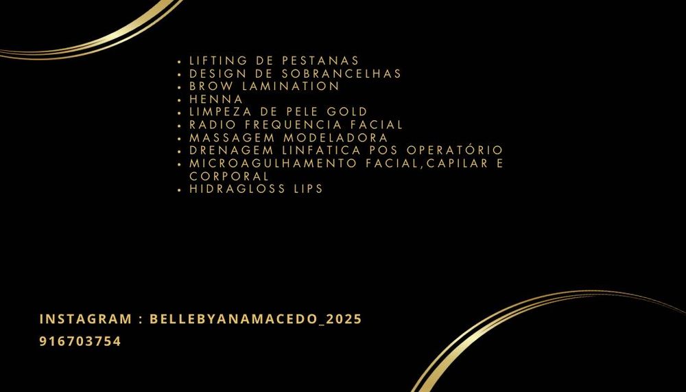 Limpeza de pele e Lifting pestanas ao domicílio