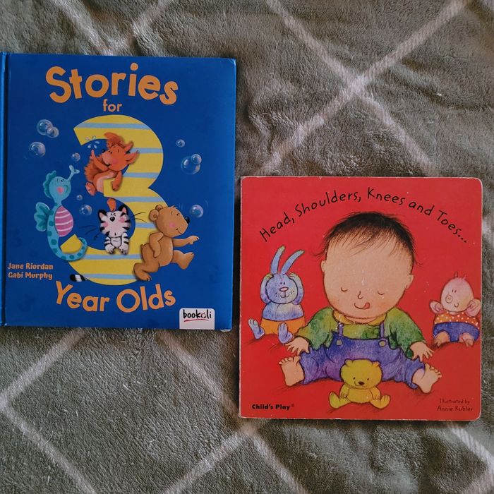 Книги дитячі англійською мовою. Stories for 3. Head, shoulders