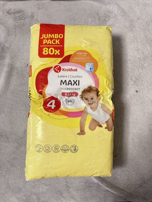 Kruidvat 4 памперси