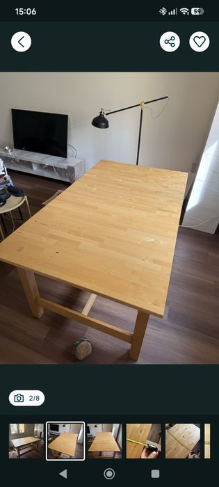 Mesa IKEA extensível