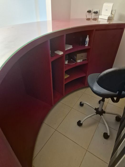 Balcão recepção para venda seminovo