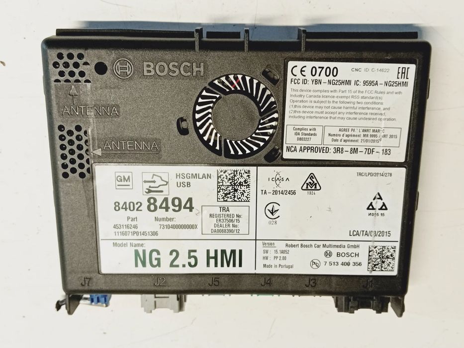 MODUŁ HMI NAWIGACJI OPEL ASTRA K V