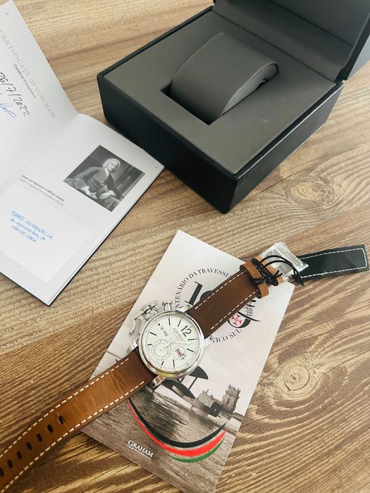 Relógios de Luxo como NOVO- Graham Watchmakers, Chronofighter, Referência: ⁠ZCVAS.S09A⁠  Edição Limitada: Apenas 100 peças em todo o mundo