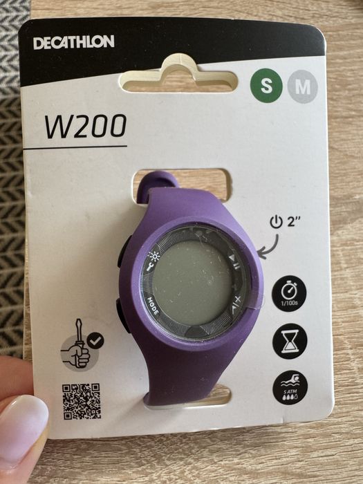 NOWY zegarek sportowy Decathlon W200 S