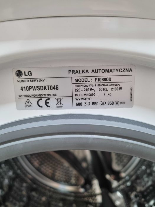 Pralka LG F10B8QD