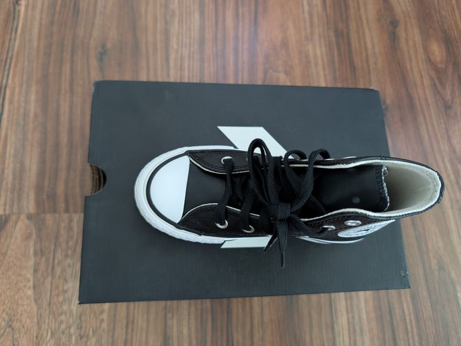NOWE Trampki Converse Chuck Taylor EVA Lift Hi – r. 28 – Skórzane