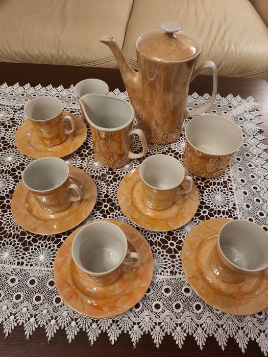 Serwis porcelana Włocławek prl kawowy