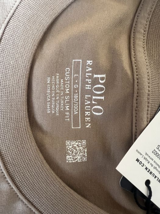 Polo Ralph Lauren Original (Bege) - NOVA, com Etiquetas
