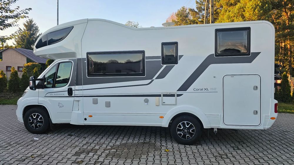 Adria Coral XL 600 DP  Super stan i przebieg
