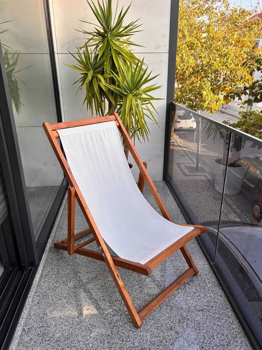 Cadeira de jardim reclinável