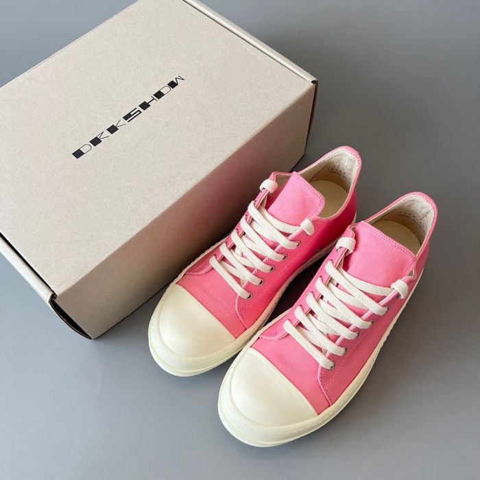 New Rick Owens Ramones Low Pink Sneakers/DRKSHDW/size 37-40/Преміум якість!