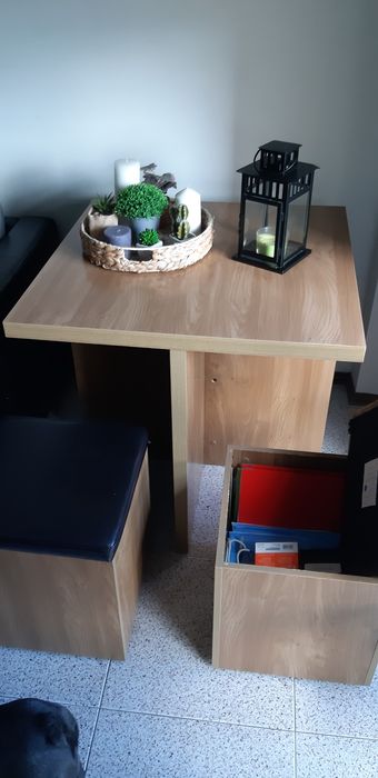 Mesa de jantar para espaços pequenos