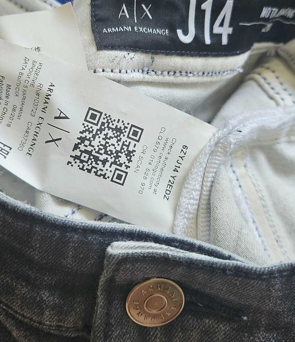 Jeggingsy Armani Exchange rozmiar S/M (28)