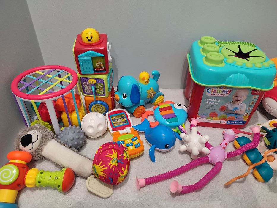 Duży zestaw zabawek