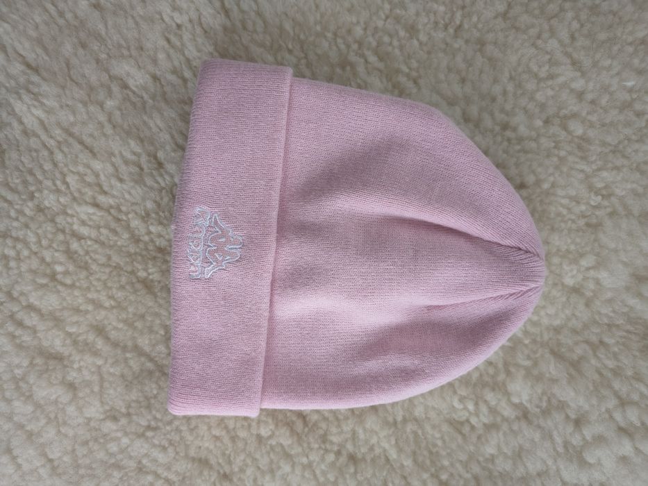 Czapka w kolorze jasny róż Kappa one size