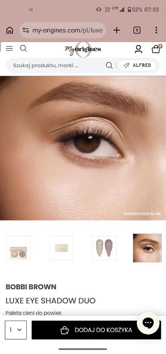 Cienie do powiek Bobbi Brown Luxe Eye Shadow Duo Midnight Toast