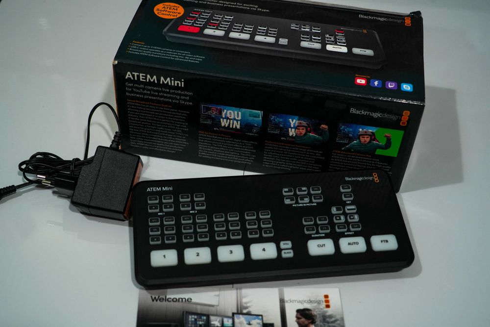 Blackmagic Design ATEM Mini – Como Nova