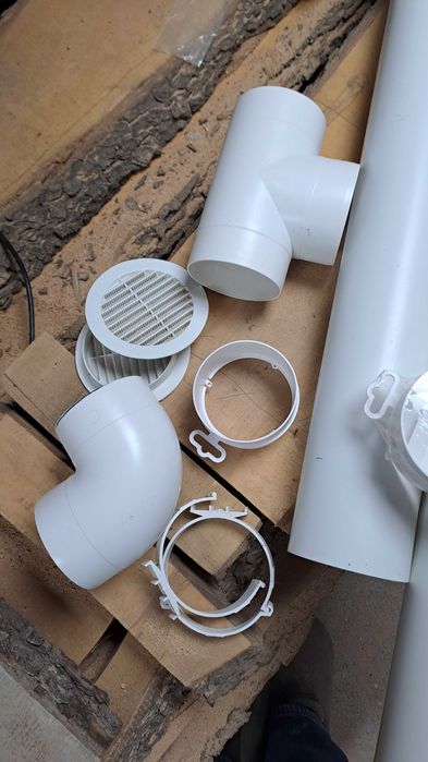 Канал вентиляційний пластиковий