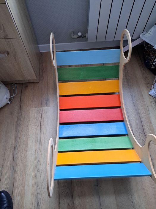 Гойдалка веселка дерев'яна