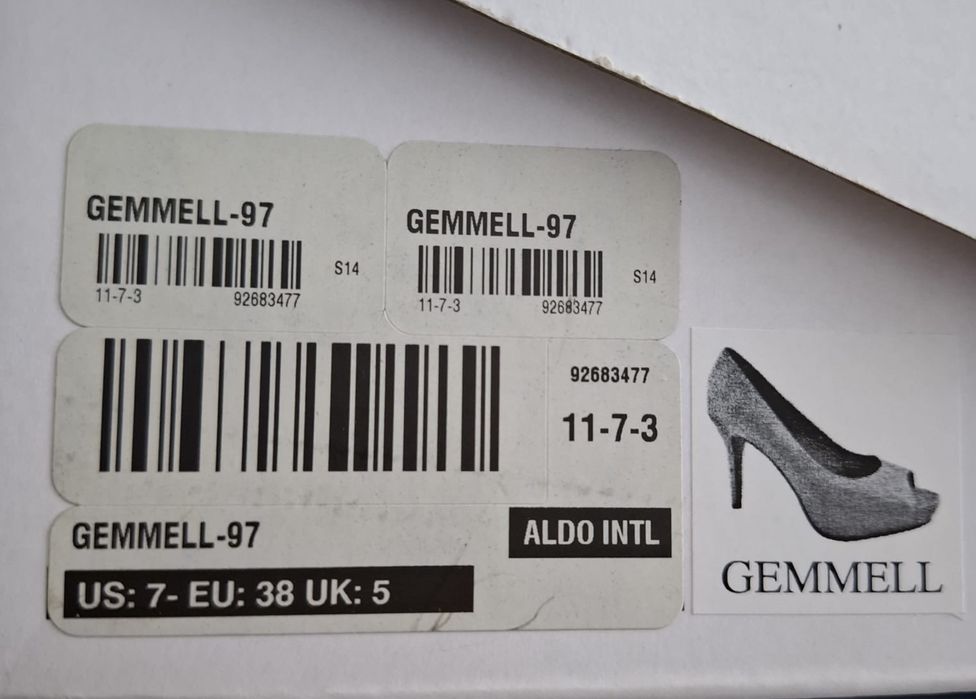 Sapatos Aldo n 38