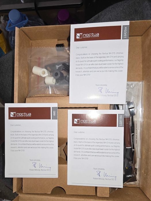 vendo ou troco Noctua NH-D15 chromax.black como novo na caixa com todos os manuais. a 100%