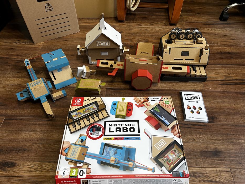 Nintendo Labo Variety Kit - używane przez dorosłych
