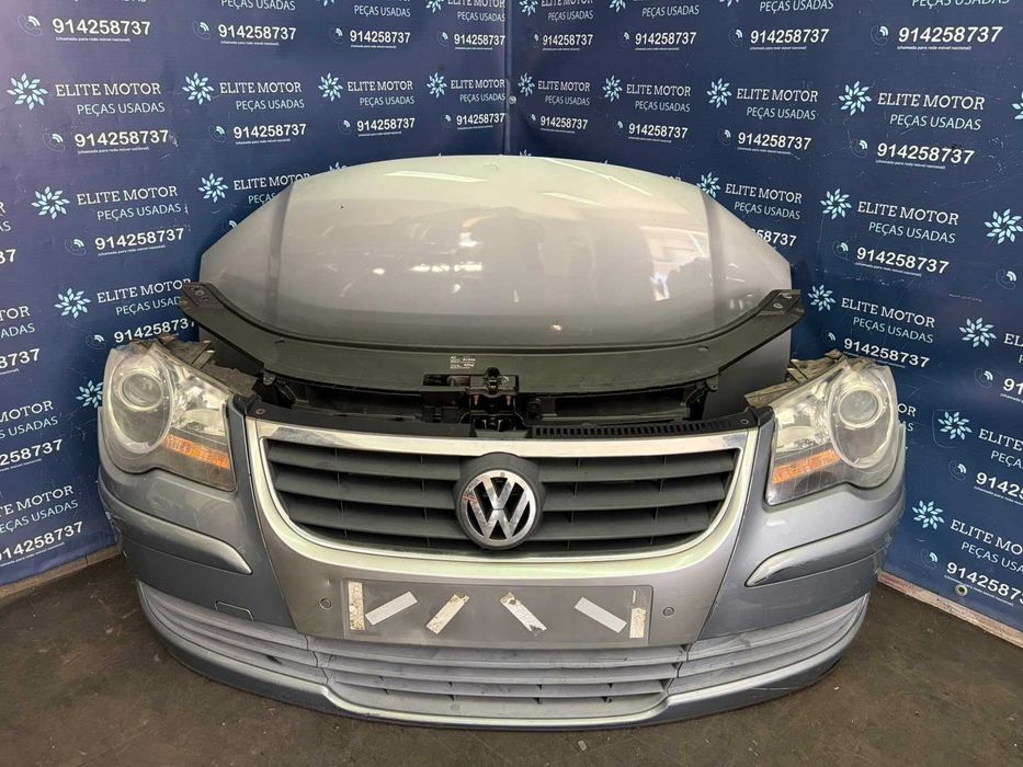 Frente completa usada VW TOURAN 1T0 FACELIFT RESTYLE parachoques capot oticas guardalamas radiador reforço