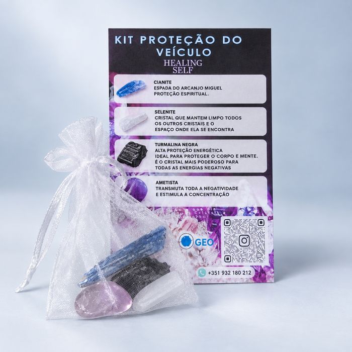 Kit de cristais para proteção do teu veículo
